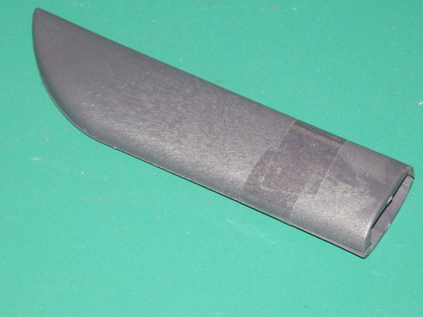 Plastikhülse für Messerscheide klein,gerade