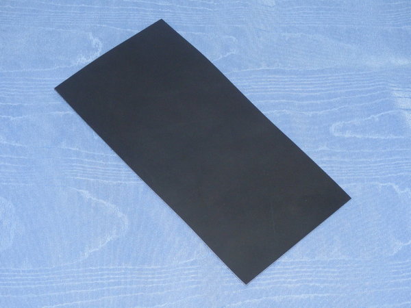 Rindleder schwarz 200x100x1,5 mm
