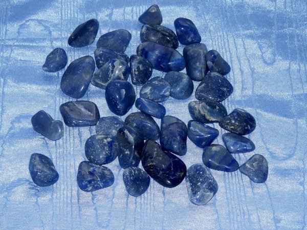 Avanturin blau Trommelsteine 2,0-3,5 mm