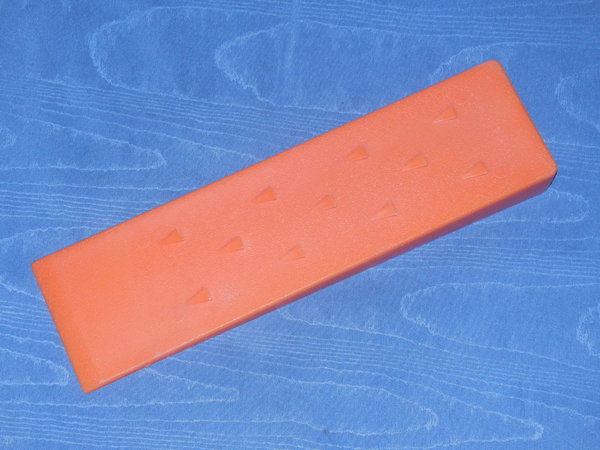 Spaltkeil / Fällkeil Kunststoff 300x80x33 mm schlagzäh orange