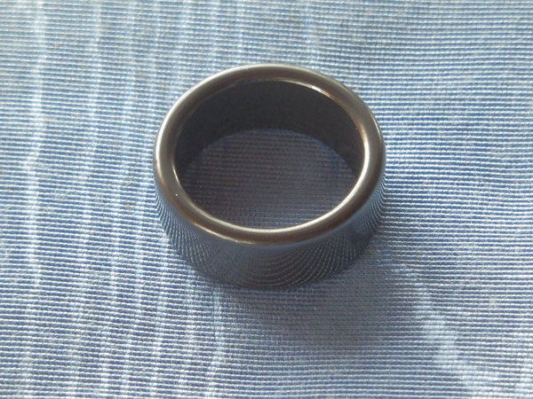 Edelsteinring / Hämatit 8 mm Gr. 55