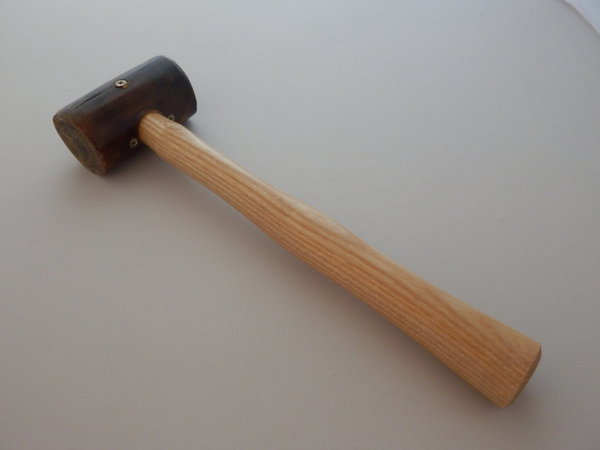 Lederhammer Ø 45 mm aus Rohhaut