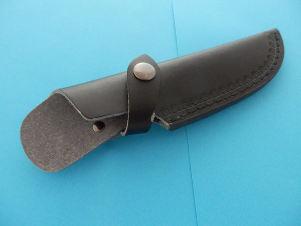 Messerscheide Leder schwarz