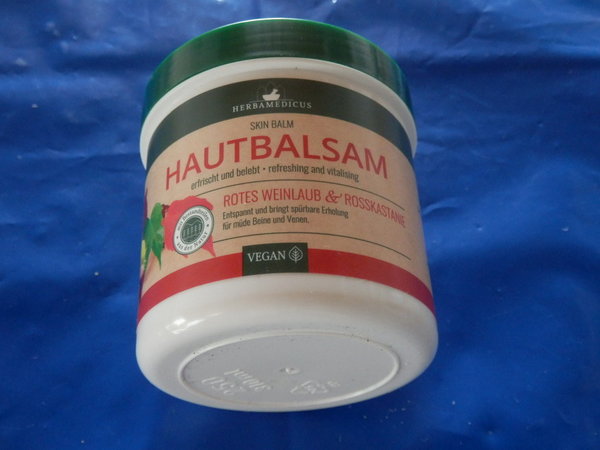 Herbamedicus Rotes Weinlaub & Rosskastanie Hautbalsam 250 ml