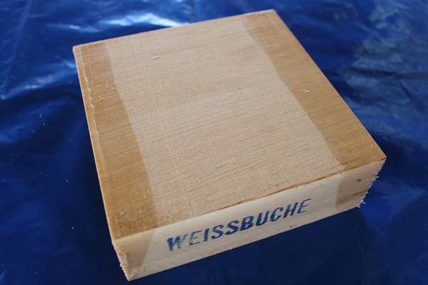 Weißbuche / Hainbuche 150x150x50 mm