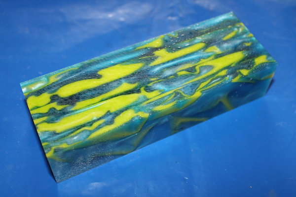 Acryl blau/grün, Block 130 mm