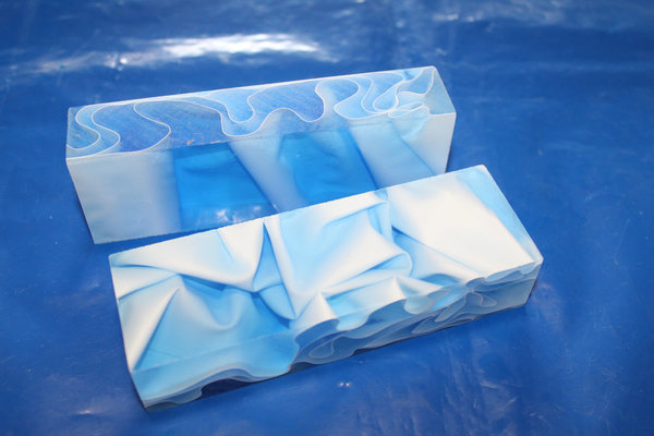 Acryl Ice Blue Block