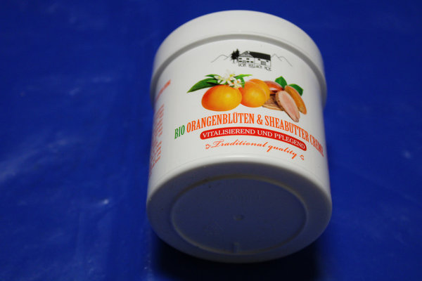 Bio Orangenblüten & Sheabutter Creme vom Pullach Hof (250 ml)
